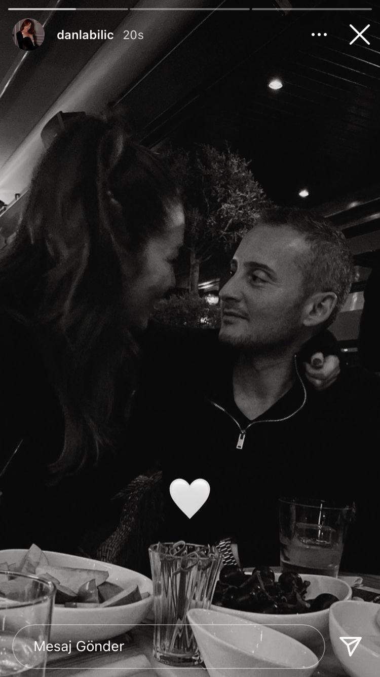 Danla Bilic aşka geldi! Sevgilisi Yusuf Engin ile romantik fotoğrafını paylaştı