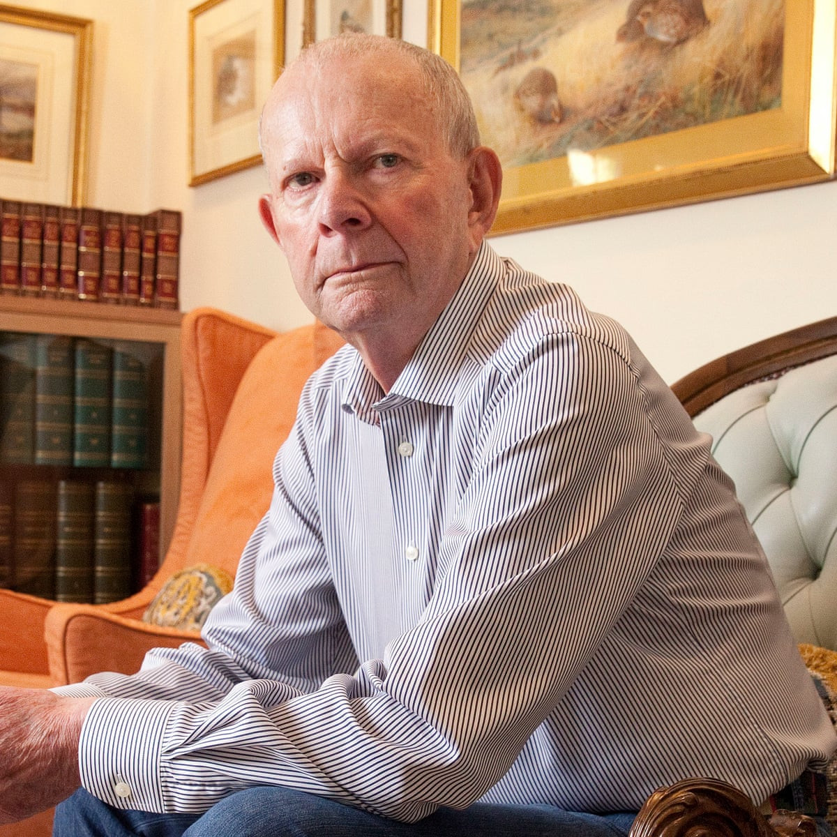 Kitapları 30 dile &ccedil;evrilen yazar Wilbur Smith, eşiyle birlikte &ouml;ld&uuml;