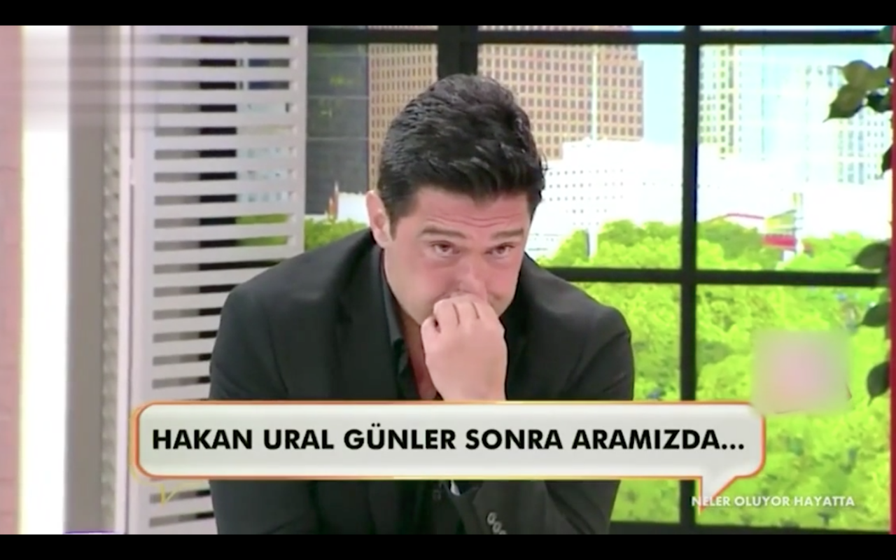 Hakan Ural'ın gözyaşları... Neler Oluyor Hayatta programına geri döndü