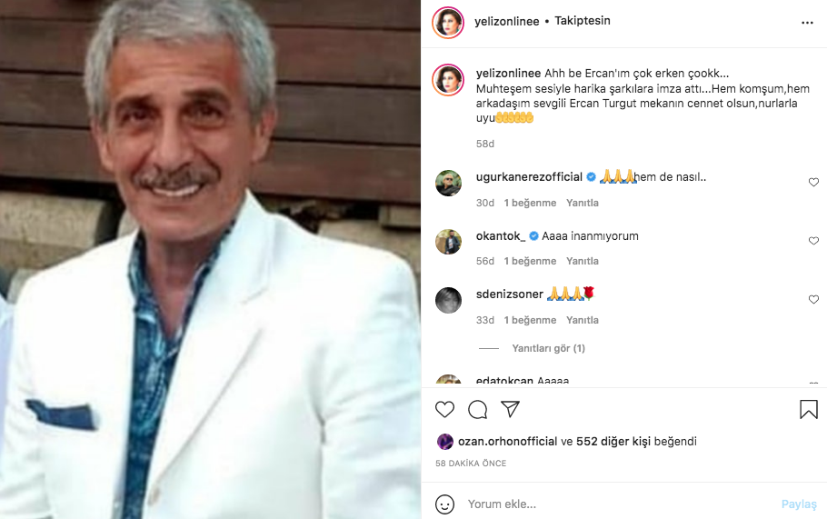 şarkıcı yeliz