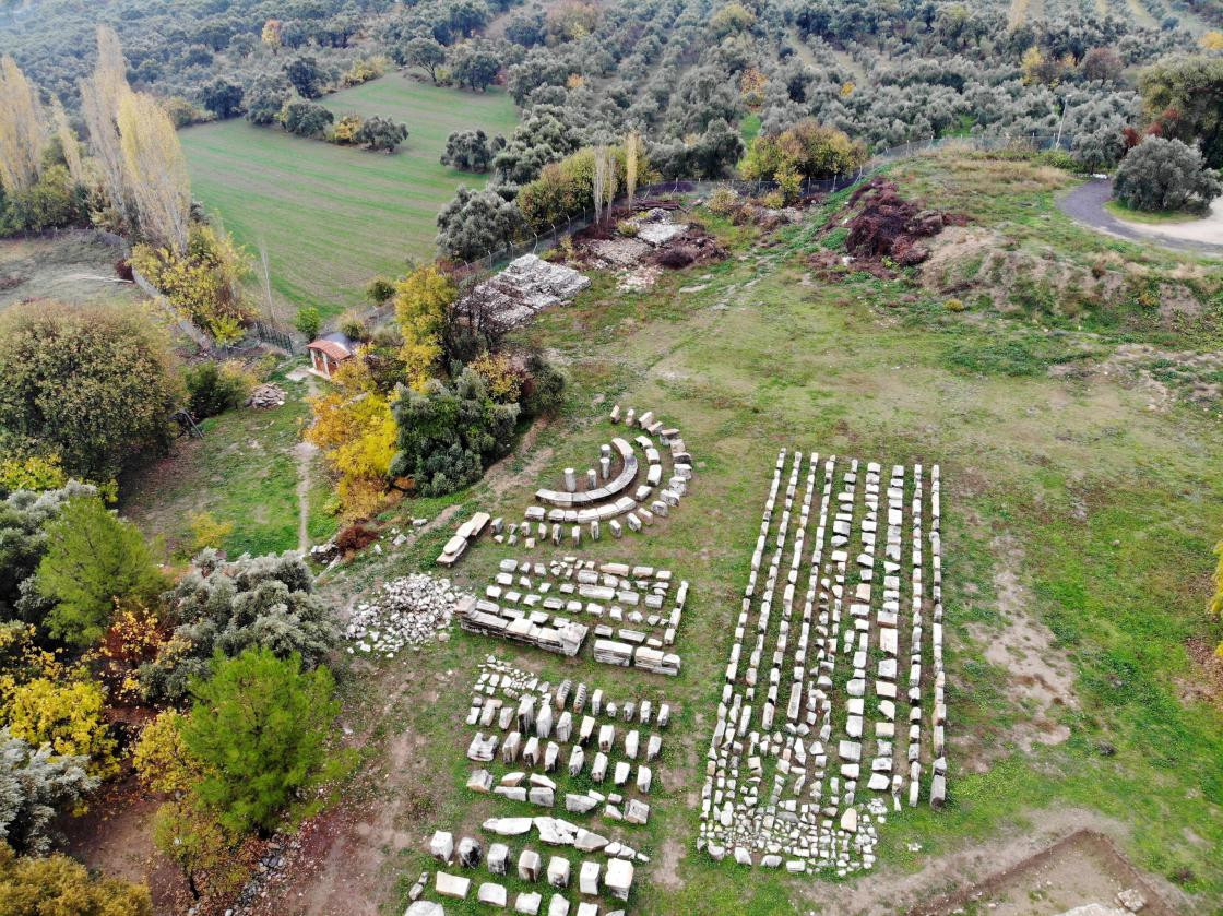 Pagan inanışının merkezi kabul edilen Lagina Hekate Kutsal Alanı b&uuml;y&uuml;k ilgi g&ouml;r&uuml;yor