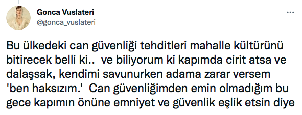 Gonca Vuslateri kargo &ccedil;alışanının tacizine uğradı! Skandalı Twitter'dan ifşa etti
