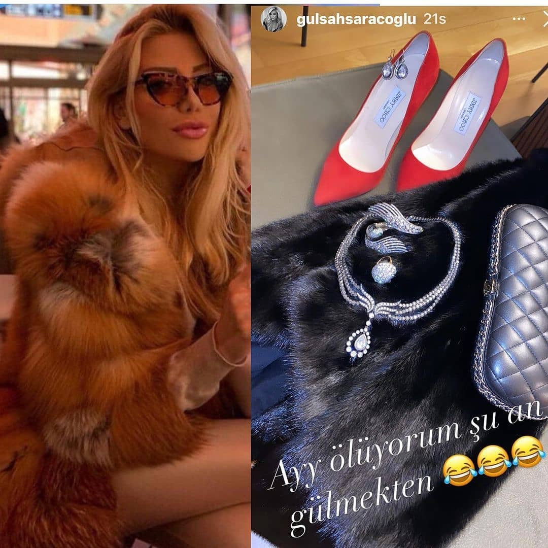 50 adet kürkü olduğunu söyleyen Gülşah Saraçoğlu eleştirileri umursamadı! Eski manken Aysu Baçeoğlu ünlü modacıya sert tepki gösterdi