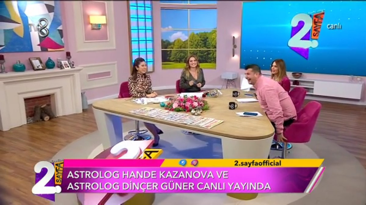 Canlı yayında skandal! Astrolog Dinçer Güner'den yayında büyük gaf