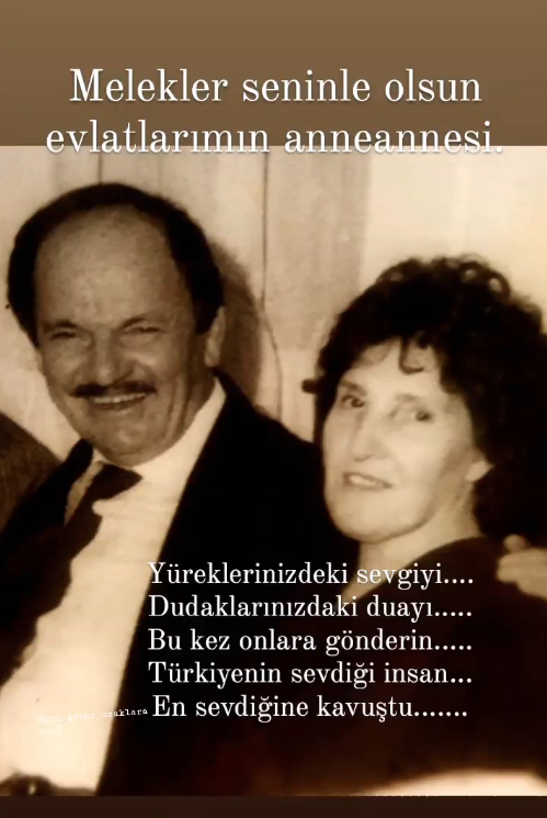 Berkcan G&uuml;ven'in acı kaybı! Anneannesi Şahide T&uuml;re vefat etti