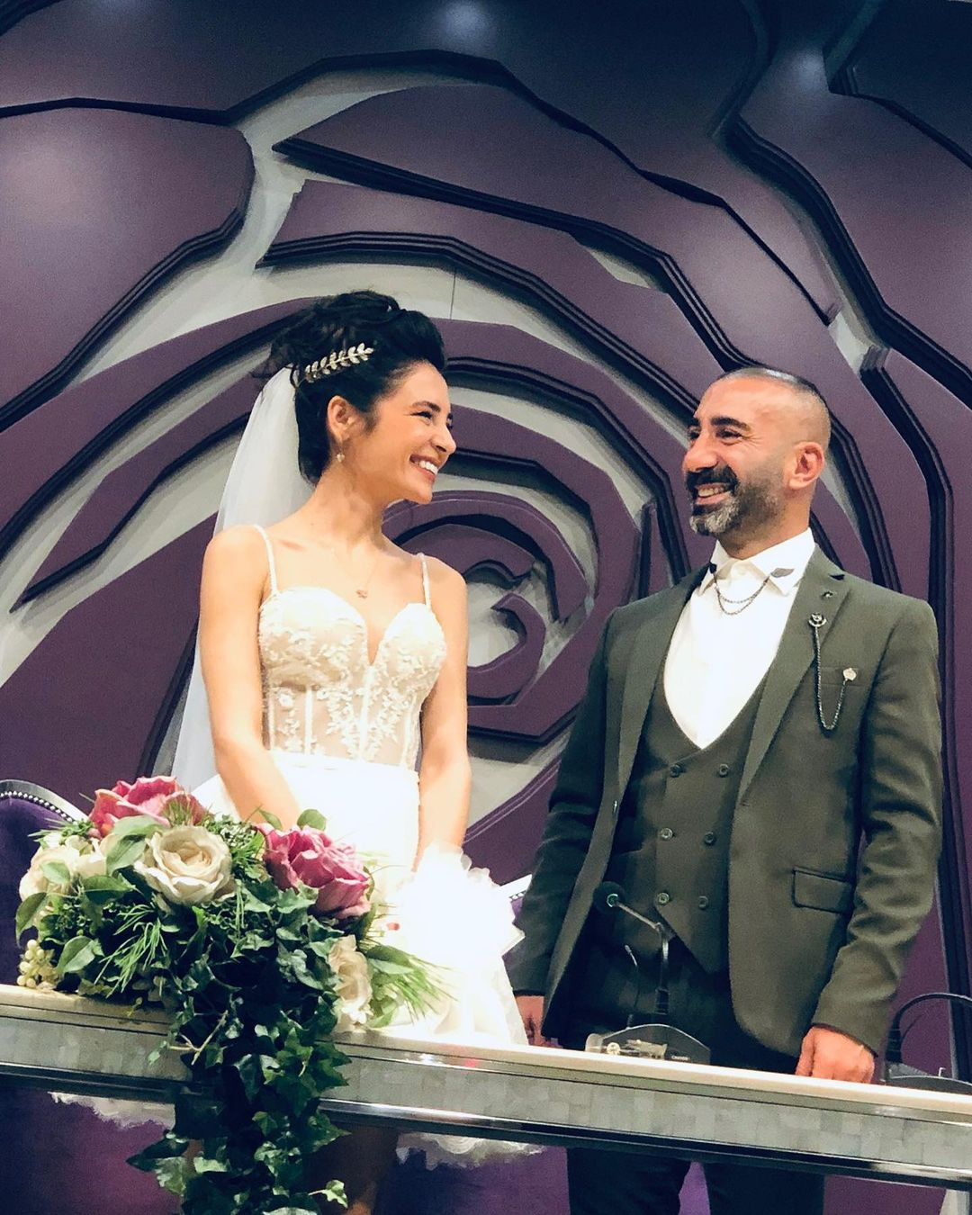 &Ccedil;GHB'nin Metin Yıldız'ı meslektaşı Ceylan Yılmaz ile evlendi