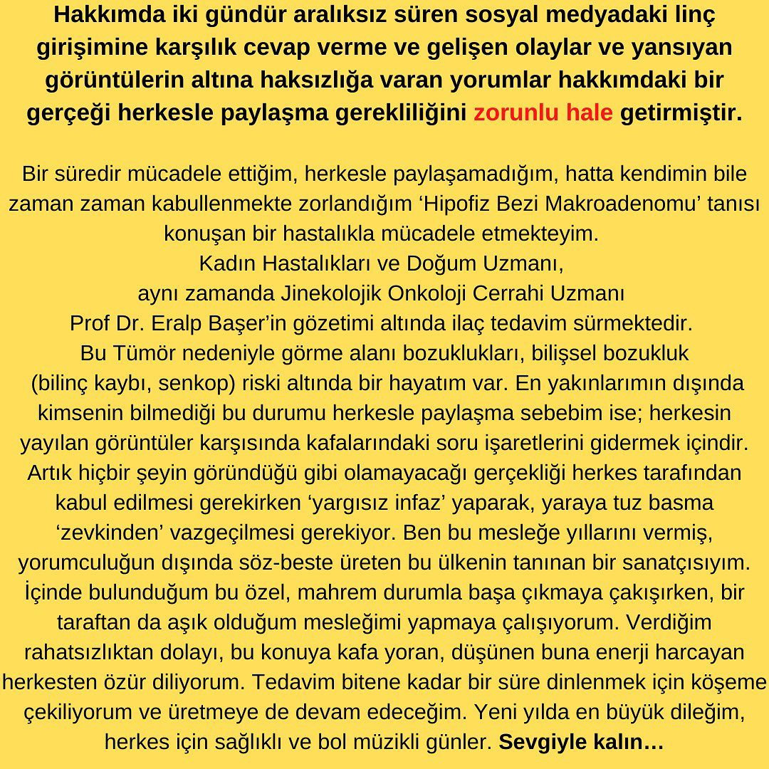 Sahneye alkoll&uuml; &ccedil;ıktığı iddia edilen Tuğba &Ouml;zerk ger&ccedil;eği a&ccedil;ıkladı: Hastalıkla m&uuml;cadele ediyorum