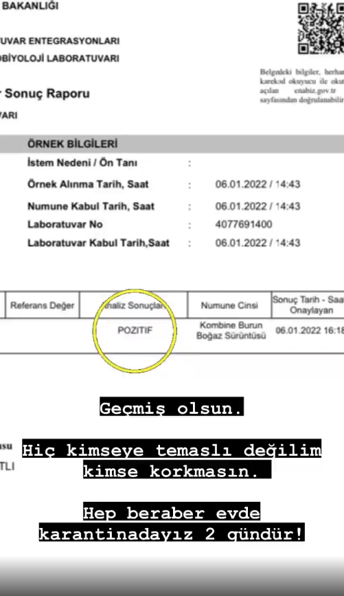 İbrahim &Ccedil;elikkol'un eşi Mihre &Ccedil;elikkol ikinci kez koronavir&uuml;se yakalandı