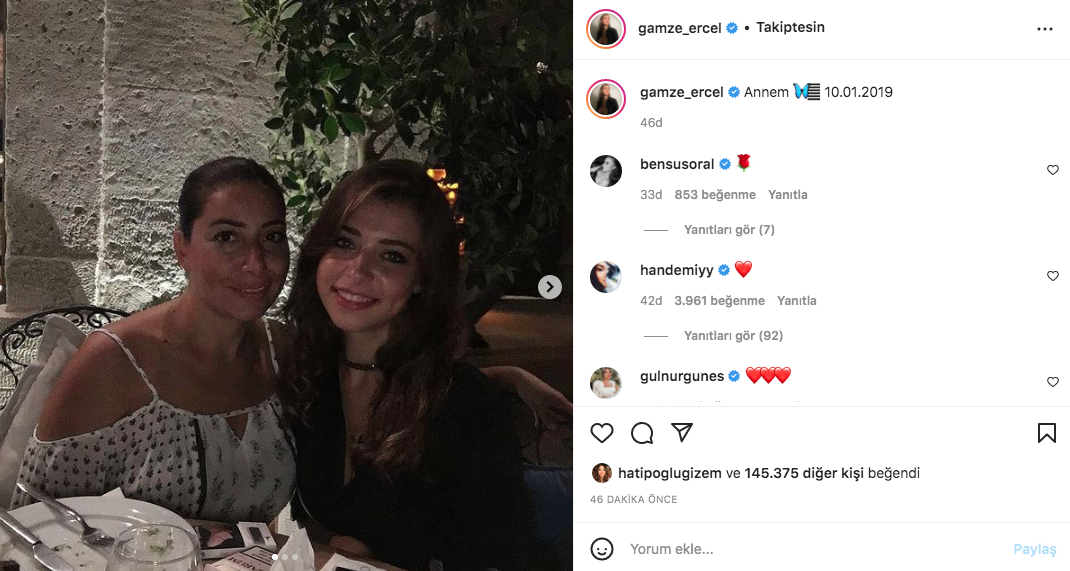 Hande Erçel ve Gamze Erçel'den annelerinin ölümünün yıldönümünde duygulandıran paylaşım