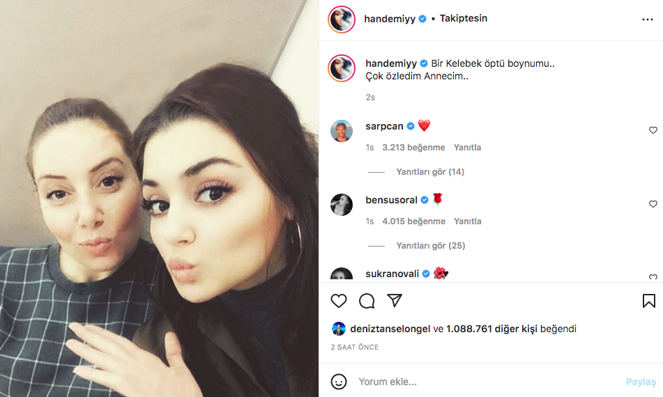 Hande Erçel ve Gamze Erçel'den annelerinin ölümünün yıldönümünde duygulandıran paylaşım