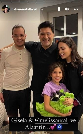 Hakan Ural'dan onay &ccedil;ıktı, Melisa Ural sevgilisi Alaattin Kadayıf&ccedil;ıoğlu ile aşk pozunu paylaştı