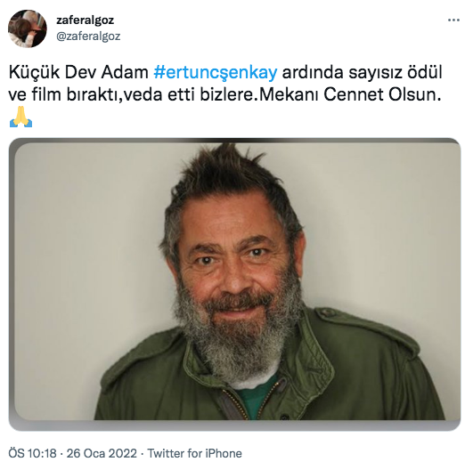 Yeşil&ccedil;am'ın acı kaybı... &Uuml;nl&uuml; g&ouml;r&uuml;nt&uuml; y&ouml;netmeni Ertun&ccedil; Şenkay hayatını kaybetti
