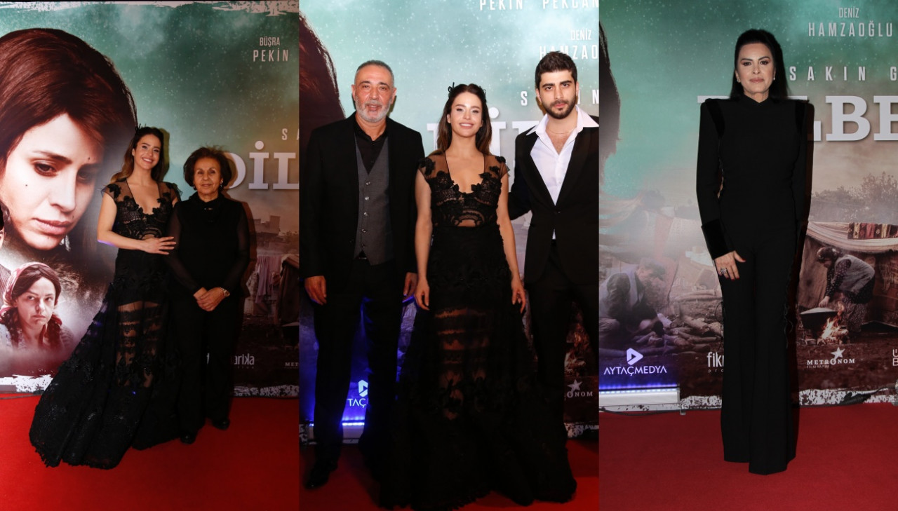 Büşra Pekin'in başrolünde olduğu 'Dilberay' filminin galası yapıldı