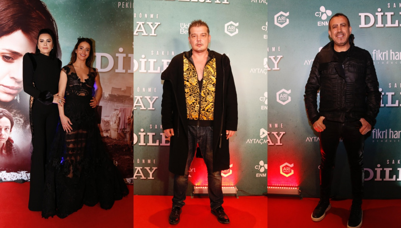 Büşra Pekin'in başrolünde olduğu 'Dilberay' filminin galası yapıldı