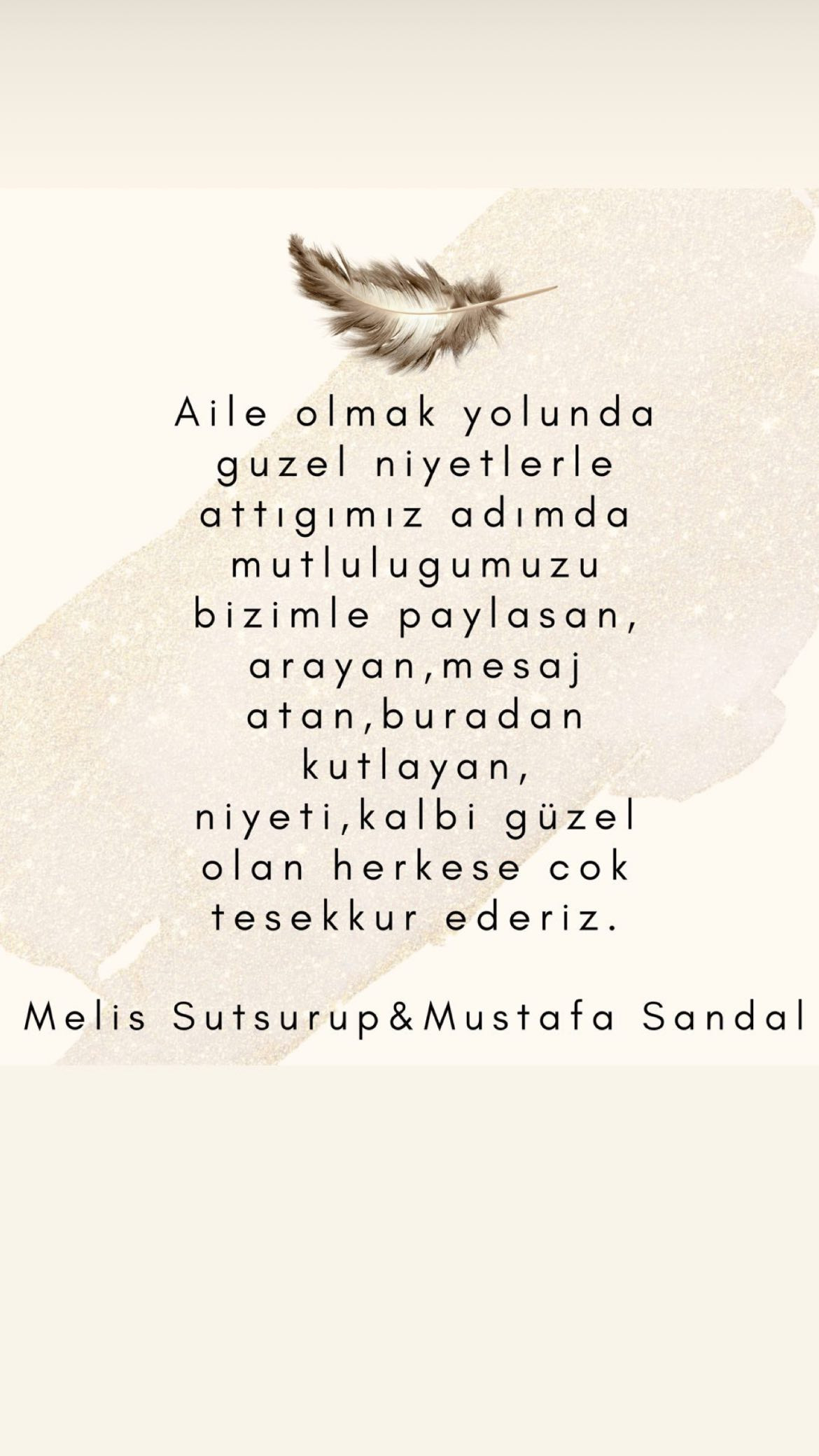 Mustafa Sandal ile Melis S&uuml;tşurup'dan nişan sonrası ortak a&ccedil;ıklama