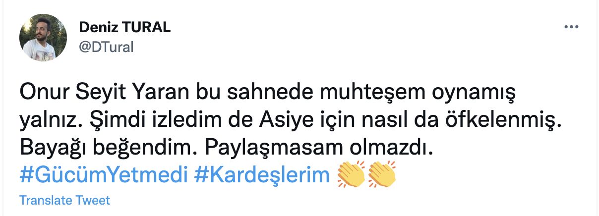 Kardeşlerim&rsquo;in Doruk&rsquo;u Onur Seyit Yaran, her g&uuml;n gelişen oyunculuğuyla &ouml;vg&uuml;leri topluyor! 2