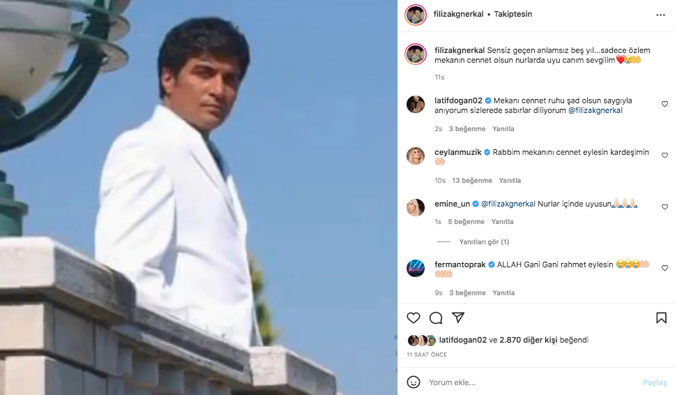 İbrahim Erkal aramızdan ayrılalı 5 yıl oldu... Filiz Erkal eşinin 5. ölüm yıldönümünde duygulandırdı