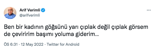 MHP eski milletvekili Ahmet Çakar, Melis Sezen'i hedef almıştı... Polemiğe Prof. Dr. Arif Verimli de dahil oldu