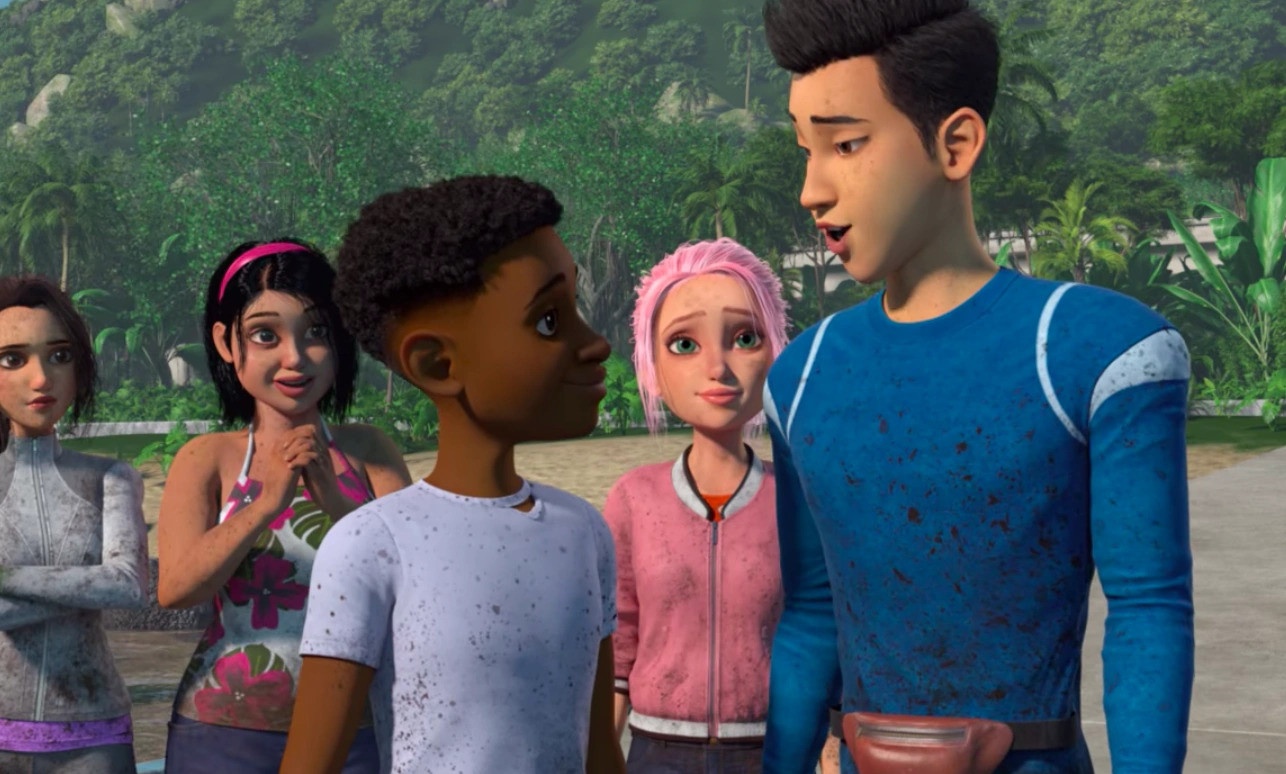Netflix'in LGBT propagandası yaptığı çocuk dizisi.