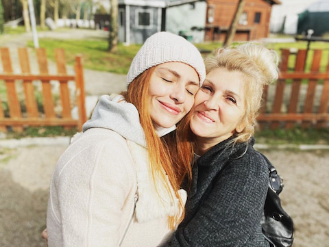 Sinem Uslu'dan annesine veda