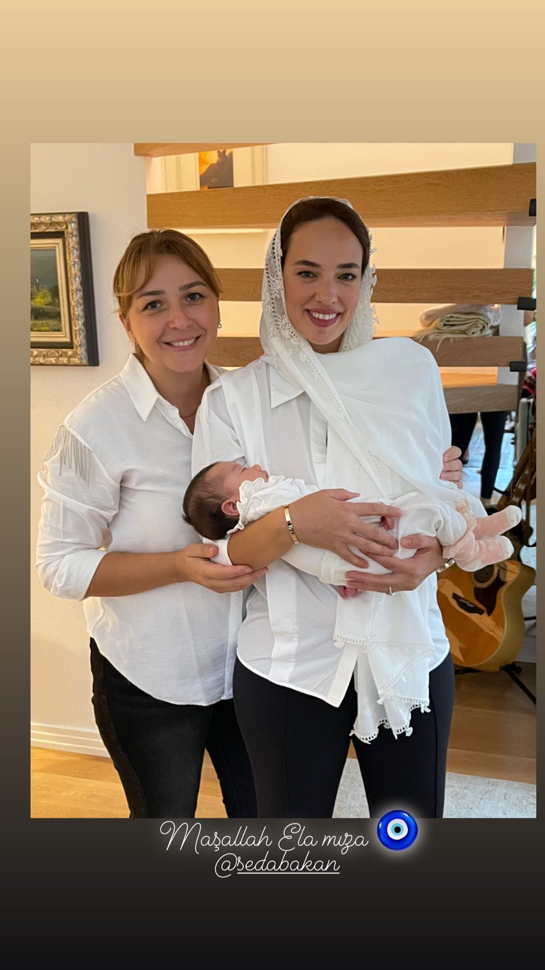 Seda Bakan 'baby shower' partisi d&uuml;zenlemek yerine mevlit okuttu