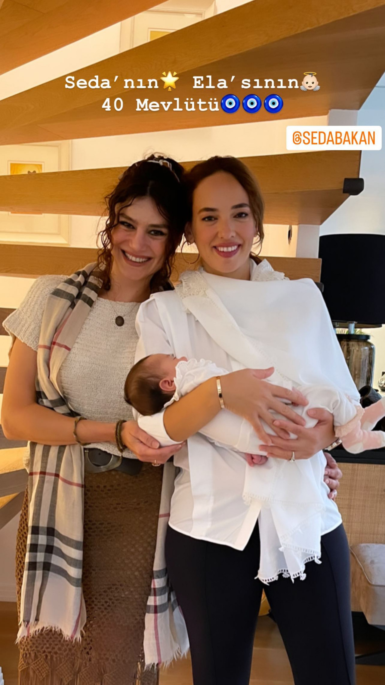 Seda Bakan 'baby shower' partisi d&uuml;zenlemek yerine mevlit okuttu