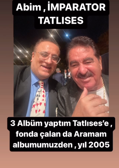 15 yıllık küslük bitti! İbrahim Tatlıses ile Erol Köse barıştı