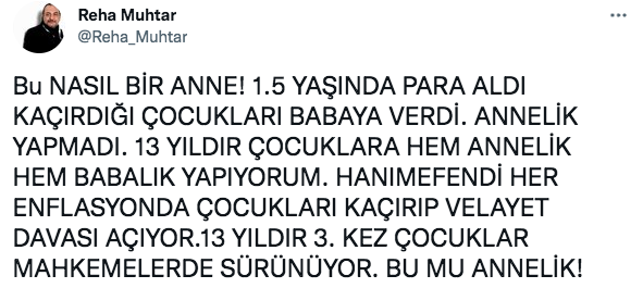 Reha Muhtar, Deniz Uğur'un çocuklarını almak için yaptığı operasyonlara isyan etti