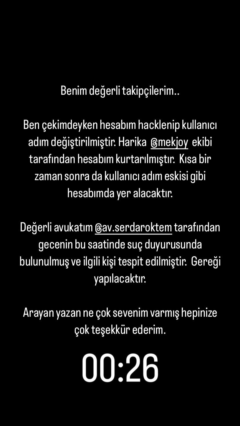 Gülşah Saraçoğlu'na hacker şoku! Kullanıcı adını görenler dondu kaldı