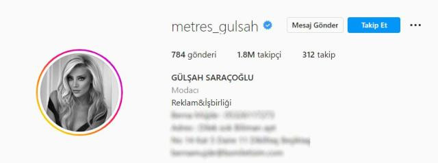 Gülşah Saraçoğlu'na hacker şoku! Kullanıcı adını görenler dondu kaldı