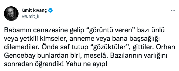 &uuml;mit kıvan&ccedil;