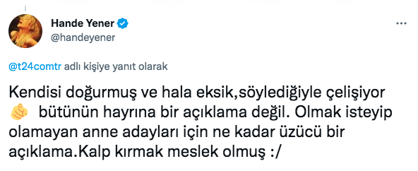 HANDE YENER