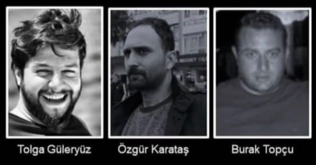 Tolga Güleryüz, Burak Topçu ve Özgür Karataş