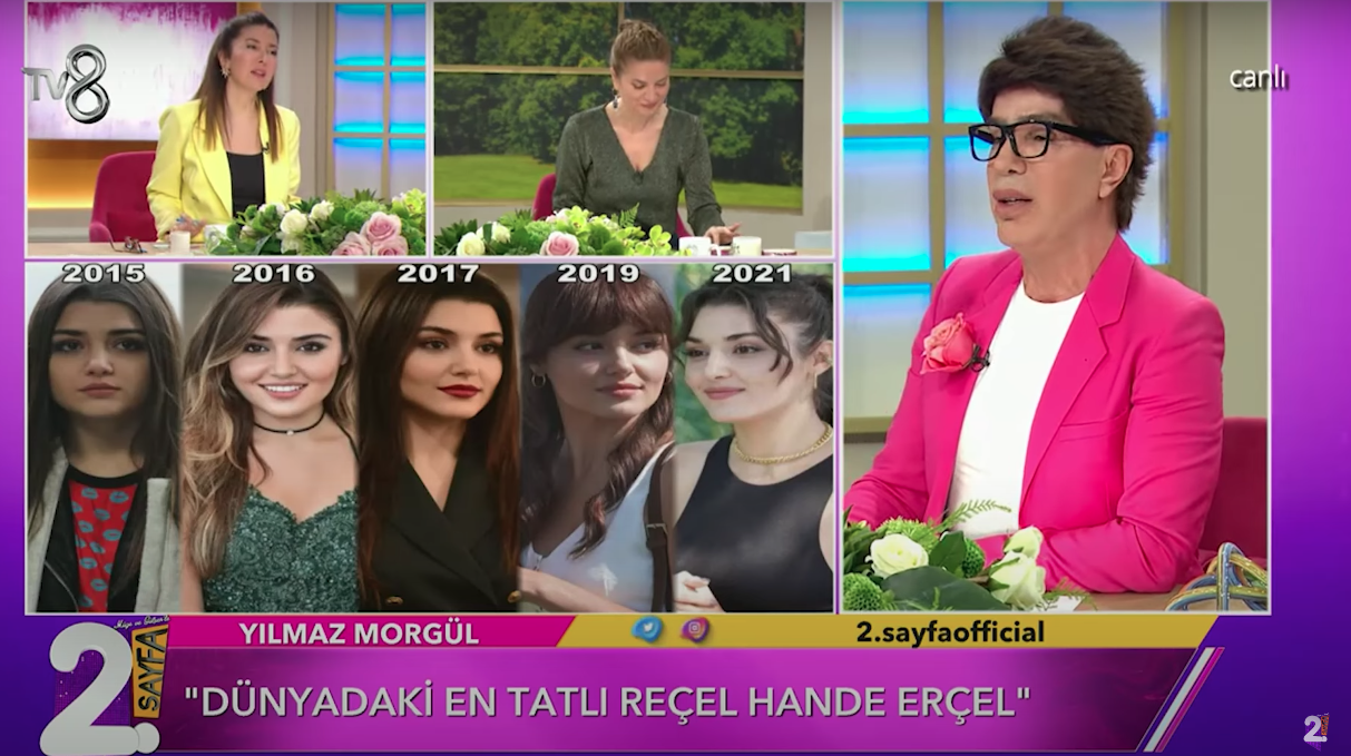 Yılmaz Morgül canlı yayında Hande Erçel'e aşkını haykırdı