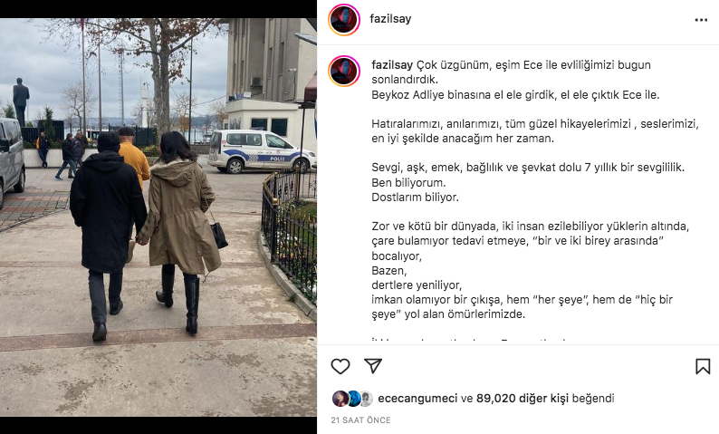 Ece Dağıstan'dan boşanma sonrası duygusal paylaşım