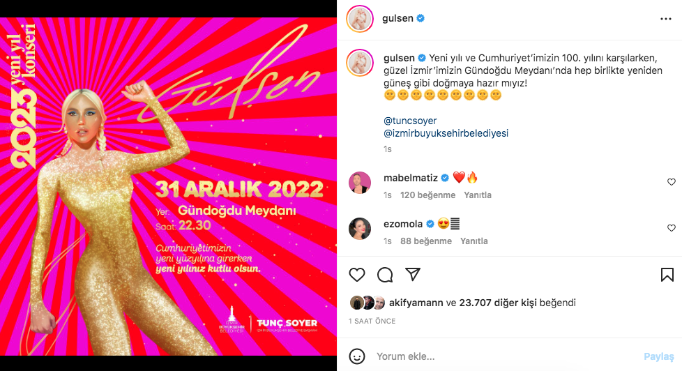 g&uuml;lşen