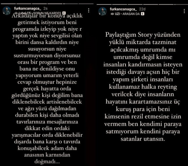 Kısmetse Olur Furkan'dan ortalığı karıştıracak iddia