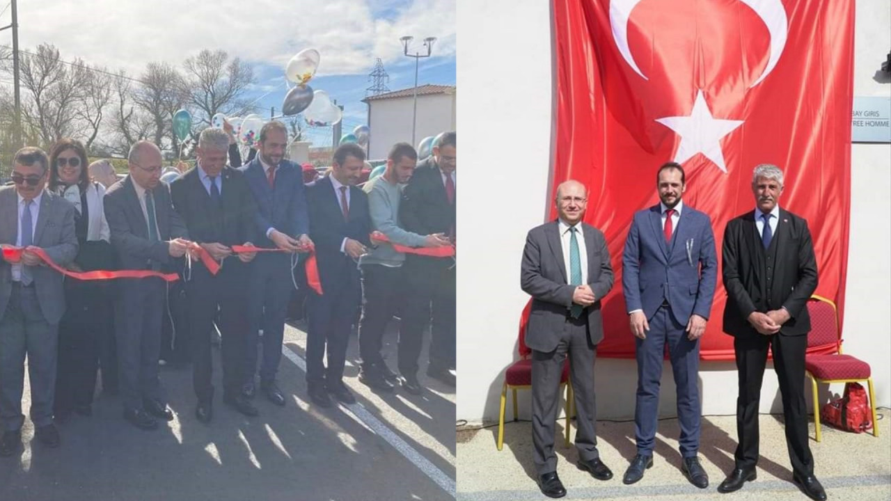 Mavi takım elbiseli Joris Hebrard